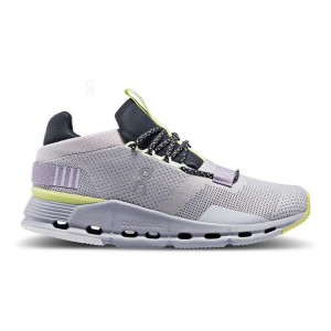 Tenis On Cloud Cloudnova Mujer Grey / Purple | CR_ON9035