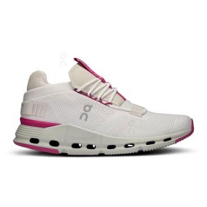 Tenis On Cloud Cloudnova Mujer White / Red | CR_ON9029