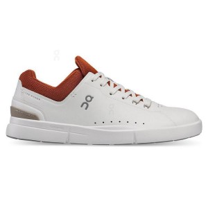 Tenis On Cloud THE ROGER Advantage Hombre White / Orange | CR_ON8526