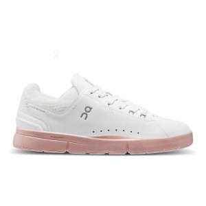 Tenis On Cloud THE ROGER Advantage Mujer White / Rose | CR_ON9157