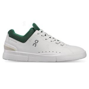 Tenis On Cloud THE ROGER Advantage Mujer White / Green | CR_ON8206