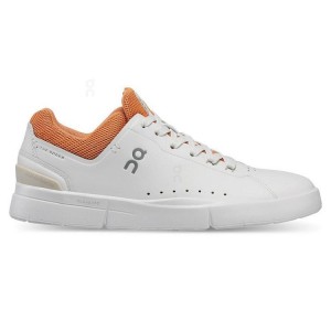 Tenis On Cloud THE ROGER Advantage Mujer White / Orange | CR_ON8588