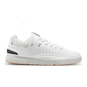 Tenis On Cloud THE ROGER Centre Court Mujer White / Green | CR_ON8144