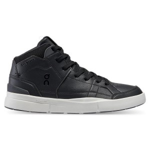 Tenis On Cloud THE ROGER Clubhouse Mid Mujer Black | CR_ON8876