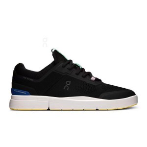 Tenis On Cloud THE ROGER Spin Hombre Black / Blue | CR_ON8623