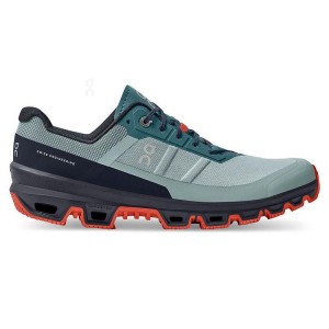 Tenis Para Senderismo On Cloud Cloudventure Hombre Turquoise | CR_ON8167