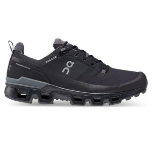 Tenis Para Senderismo On Cloud Cloudwander Waterproof Hombre Black | CR_ON8133