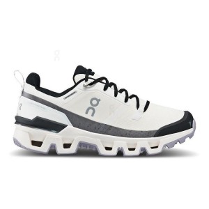 Tenis Para Senderismo On Cloud Cloudwander Waterproof Mujer White | CR_ON8435