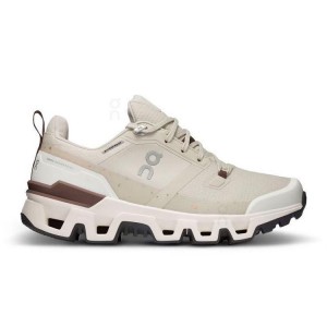 Tenis Para Senderismo On Cloud Cloudwander Waterproof Mujer Beige | CR_ON8608