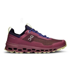 Tenis Para Trail Running On Cloud Cloudultra 2 Hombre Burgundy | CR_ON8398