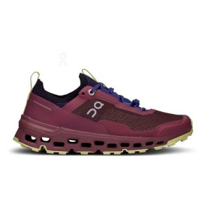 Tenis Para Trail Running On Cloud Cloudultra 2 Mujer Burgundy | CR_ON8035