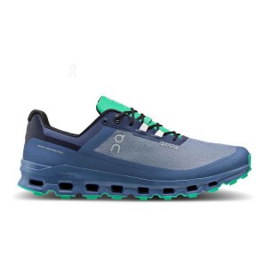 Tenis Para Trail Running On Cloud Cloudvista Waterproof Hombre Blue | CR_ON8005