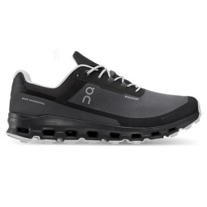 Tenis Para Trail Running On Cloud Cloudvista Waterproof Hombre Black | CR_ON8379
