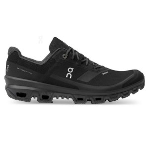 Tenis Para Trail Running On Cloud Cloudventure Waterproof Hombre Black | CR_ON8995