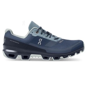 Tenis Para Trail Running On Cloud Cloudventure Waterproof Hombre Navy | CR_ON8292