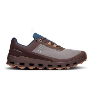 Tenis Para Trail Running On Cloud Cloudvista Waterproof Mujer Brown | CR_ON8767