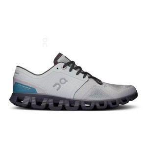 Tenis para Correr On Cloud Cloud X 3 Hombre Grey / Blue | CR_ON8708