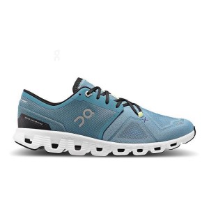 Tenis para Correr On Cloud Cloud X 3 Hombre Blue | CR_ON8261