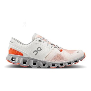 Tenis para Correr On Cloud Cloud X 3 Mujer White / Rose | CR_ON8611