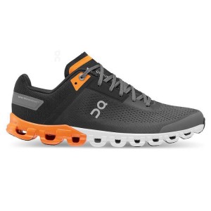 Tenis para Correr On Cloud Cloudflow Hombre Black / Orange | CR_ON8286
