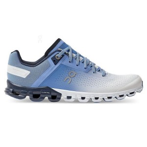 Tenis para Correr On Cloud Cloudflow Mujer White / Blue | CR_ON8993
