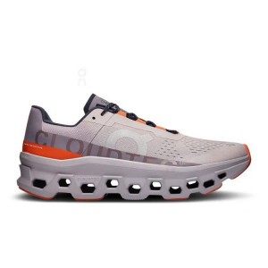 Tenis para Correr On Cloud Cloudmonster Hombre Grey / Red | CR_ON8417
