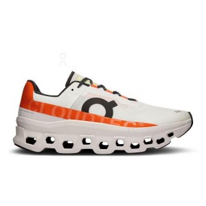 Tenis para Correr On Cloud Cloudmonster Hombre Beige / Orange | CR_ON9027