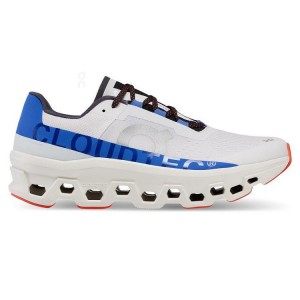 Tenis para Correr On Cloud Cloudmonster Hombre White / Blue | CR_ON8044