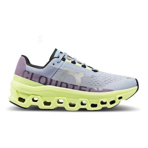 Tenis para Correr On Cloud Cloudmonster Mujer Yellow / Blue | CR_ON8980