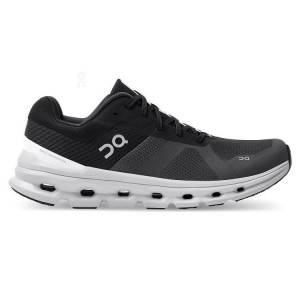 Tenis para Correr On Cloud Cloudrunner Hombre Black / White | CR_ON9115
