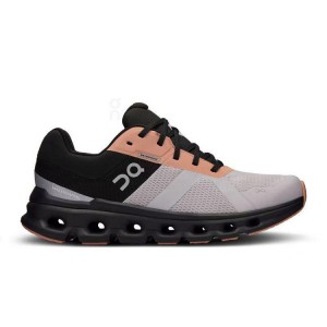 Tenis para Correr On Cloud Cloudrunner Waterproof Mujer Black / Grey | CR_ON8298