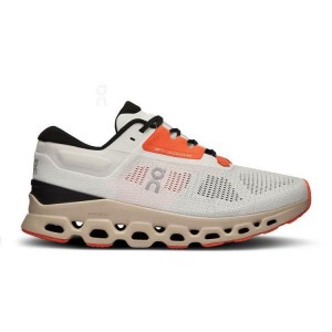 Tenis para Correr On Cloud Cloudstratus 3 Mujer Beige | CR_ON8328