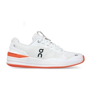 Tennis On Cloud THE ROGER Pro Clay Hombre White / Orange | CR_ON8728