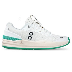 Tennis On Cloud THE ROGER Pro Mujer White / Turquoise | CR_ON8113